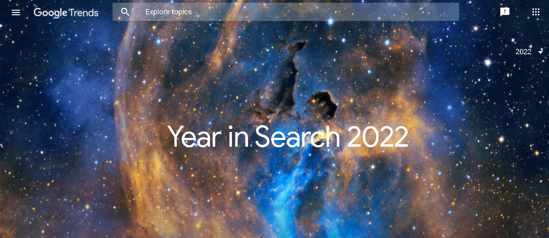 Top Google Search Trends 2022