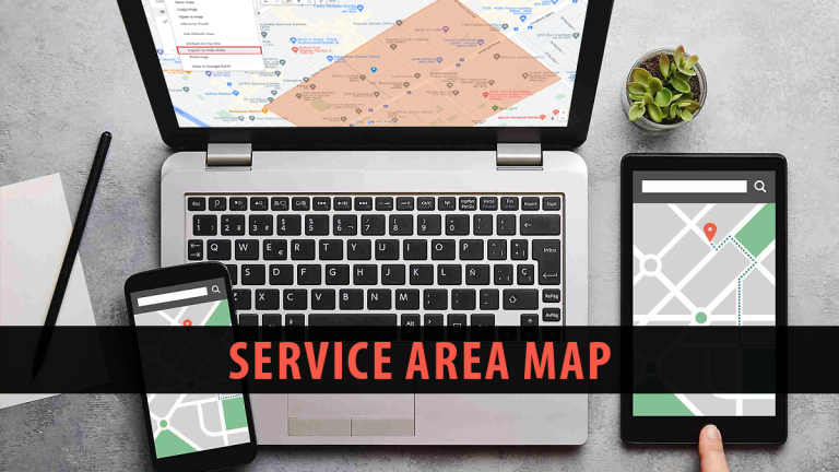 Easy Steps to Create Service Area Map