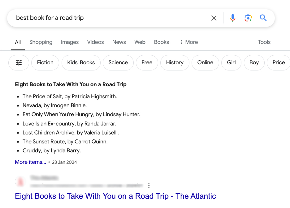 Featured Snippets