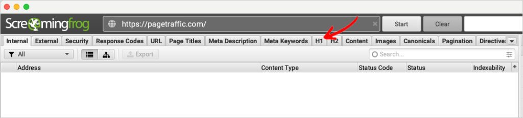 H Tag Audit tool