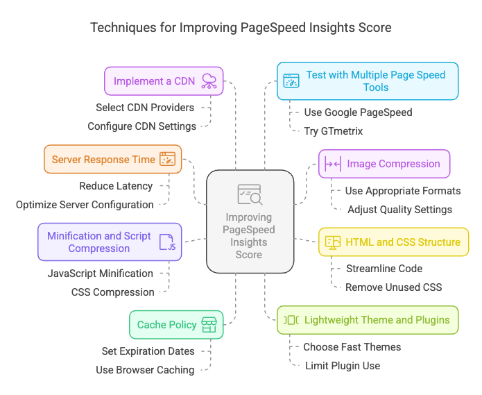 Techniques For Improving PageSpeed Insights Score